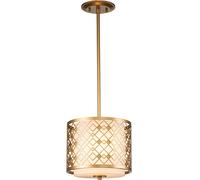 Elstead Lighting Ziggy lámpara colgante 2x40 W oro ZIGGY-1P-S-LG