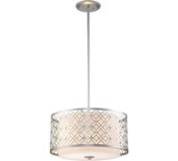 Elstead Lighting Ziggy lámpara colgante 2x60 W plata ZIGGY-2P-M-LS