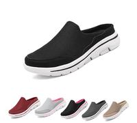 Elsvia Orthopedic Shoes for Men,Meaboots for Men's Comfort Breathable Arch Support Sports Sandals,Sandalias, Negro , 43 EU