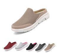 Elsvia Orthopedic Shoes for Men,Meaboots for Men's Comfort Breathable Arch Support Sports Sandals,Sandalias, marrón, 47 EU