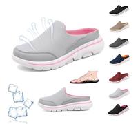 Elsvia Zapatos ortopédicos for Hombres, Sandalias Deportivas cómodas y Transpirables for Hombre, Zapatillas ortopédicas Antideslizantes Informales for Exteriores, Zapatos for Caminar (Color : Light g