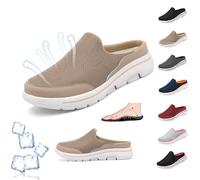 Elsvia Zapatos ortopédicos for hombres, sandalias deportivas cómodas y transpirables for hombre, zapatillas ortopédicas antideslizantes informales for exteriores, zapatos for caminar ( Color : marrón