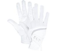 ELT Guantes de Equitación Noelle, Blanco - M (8,5/9) ELT