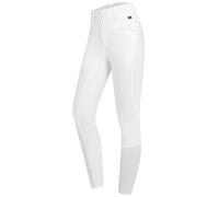 ELT Pantalones de equitación Mathilda Glam de cintura alta, Blancos, Talla 40