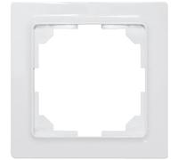 Eltako 1-fach-Universalrahmen polarweiß Matt R1UE55-pm (30055783) Marca