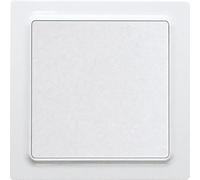 Eltako Interruptor basculante 1 cierre, blanco polar mate E-Design55 WT55E-pm
