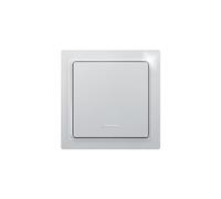 Eltako Interruptor inalámbrico de 1 canal, color blanco brillante, E-Design55 F1T55E-wg