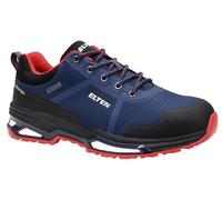 ELTEN BENTE XXE GTX Azul Low ESD S3, Zapatos de Seguridad para Hombre, Ligero, Puntera de Acero, Material Superior: Textil, Forro Interior: Gore-Tex, Talla 46