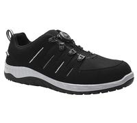 ELTEN Maddox Boa Black-Grey Low ESD S3S, Zapato Industrial Unisex Adulto, Negro, 37 EU