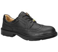 ELTEN OFFICER ESD S2, Zapatos de seguridad para hombre, ligero, puntera de acero, material superior: piel, forro interior: forro de piel, talla 43