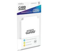 Êltimo Guardia - 10 separadores para Tarjetas estándar Blanco Tarjeta Divisor