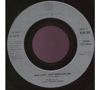 ELTON JOHN AND KIKI DEE - TRUE LOVE 7" (45) UK ISSUE PRESSED IN FRANCE ROCKET 1993 JUKEBOX PRO B/W SHOW MUST GO ON LIVE VERSION (EJS32)