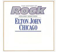 ELTON JOHN/CHICAGO - HISTORY OF ROCK VOLUME NINETEEN LP (VINYL ALBUM) UK ORBIS