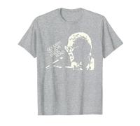 Elton John - Cubierta Oficial de ladrillo Amarillo Camiseta, Hombre, Gris Jaspeado, 4XL