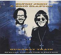 Elton John - ELTON JOHN & ERIC CLAPTON. RUNAWAY TRAIN. 1992 COLLECTORS EDITION DIGIPACK CD SINGLE. EJSCB 29