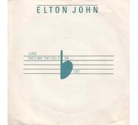 Elton John - John, Elton I Guess That's Why They Call It The Blues 7" Rocket XPRES91 EX/EX 1983 picture sleeve
