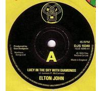 ELTON JOHN - LUCY IN THE SKY WITH DIAMONDS 7 INCH (7" VINYL 45) GERMAN DJM 1974