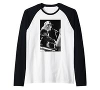 Elton John Nikita Hielo En Fuego Era 1985 Camiseta Manga Raglan