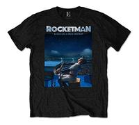 Elton John - T-Shirt # S Unisex Black # Rocketman Starry Night