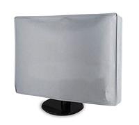 ELTOX Funda TV Exterior,Funda para Televisor 21 "24" 28 "34" Home PC Desktop Computer Monitor de la Cubierta de Polvo Tela Craft Pantalla Protector Caja Gris (Color : 24 Inch)