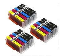 ELUPNMF Cartucho de Tinta 1 Juego 5 uds 580XL 581XL PGI580 CLI581 Compatible con TS6150 TS6151 TS6250 TS6251 TS6350 TS6351 TS8150(3set 15pcs)