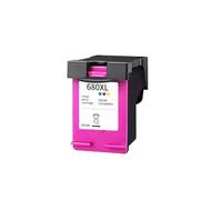 ELUPNMF Cartucho de Tinta 680 XL 680XL Color Negro remanufacturado Compatible con Impresora 680 680xl - 1110 1115 2130 2135 3630(1PCS Tri-Color)