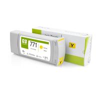 ELUPNMF Cartucho De Tinta De 775 Ml con Tinta Pigmentada Compatible con DesignJet Z6200 Z6600 Z6800 771 8 Opciones(Yellow One pc)