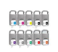 ELUPNMF Cartucho de Tinta PFI2700 PFI-2700 de 11 Piezas, 100 por ciento Compatible con Impresora de Gran Formato Image PROGRAF 2000 4000