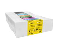 ELUPNMF Cartucho de Tinta T8041 T8049 T804A T804B 700ML Compatible con Impresora P6000 P7000 P8000 P9000(Orange)