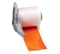 ELUPNMF Cinta de Etiquetas 33,5 mm x 15,3 m B595 Compatible con M71C-1000-595-YL WT RD O tubería de Etiquetas para Exteriores de poliolefina de Color(M71C-1000-595-OR 1PC)