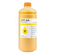 ELUPNMF Película Pet de Tinta DTF de 1000ML para impresión por Transferencia térmica Compatible con I3200 P800 L1800 1390 L800 L805 1430 3880 Calidad estándar(Yellow)