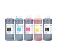 ELUPNMF Recarga de Tinta de Tinte 1000ML PFI120 PFI-120 Compatible con TM200 TM205 TM300 TM305 200 205 300 305 200 300 tintas de Impresora BK C M Y MBK(MK(Dye) C M Y PK)