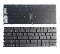 ELUPNMF Teclado Compatible con retroiluminación US UK Spanish SP Yangtian V340-14 V340-14IML 14S Air 14 2020(Black US)