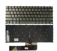 ELUPNMF Teclado Compatible con retroiluminación US UK Spanish SP Yangtian V340-14 V340-14IML 14S Air 14 2020(Dark Green US)