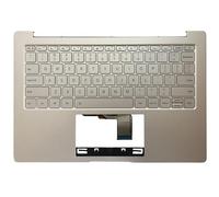 ELUPNMF Teclado para Air 13,3 Pulgadas 9Z ND7BW 001 MK10000005761 490 09U07 0D01 inglés Plateado retroiluminado
