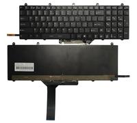 ELUPNMF Teclado para portátil Estadounidense 0NC 0ND 0NE 2OC retroiluminación Blanca Compatible con GP60 GP70 CR70 CR61 CX61 CX70 CR60 GE70 GE60 GT60 GT70 GX60 GX70