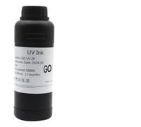 ELUPNMF Tinta LED de 500ml Compatible con Impresora modificada con Cabezal de impresión 1390 R1800 R1900 TX800 XP600 L800 L1800 L805 DX5 DX7 DX10 DX4 DX6(500ML Soft Gloss)