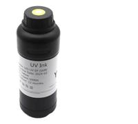 ELUPNMF Tinta LED de 500ml Compatible con Impresora modificada con Cabezal de impresión 1390 R1800 R1900 TX800 XP600 L800 L1800 L805 DX5 DX7 DX10 DX4 DX6(500ML Hard Y)