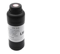 ELUPNMF Tinta LED de 500ml Compatible con Impresora modificada con Cabezal de impresión 1390 R1800 R1900 TX800 XP600 L800 L1800 L805 DX5 DX7 DX10 DX4 DX6(500ML Hard LM)