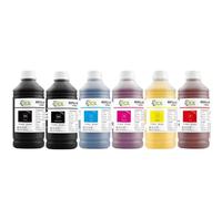 ELUPNMF Tinta pigmentada 1000ml * 6 PFI-306 PFI-706 PFI-106 PFI-206 Compatible con Cabezal ImagePROGRAF IPF8400SE IPF6400SE PF-05