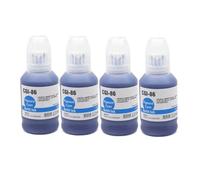 ELUPNMF Tinta pigmentada GI-46 GI-26 GI-36 GI-46 GI-56 GI-96 Compatible con GX3020 GX4020 GX5020 GX6020 GX6021 GX7020 GX7020X GX7021(GI-86 16 4pcs Cyan)