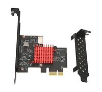 ELUTENG PCIE SATA Expansion Card USB3 2 GEN2 Front End Type E 10Gbps Support Key A Type E PCIE 3 0 2X Interface Expansion Card for Win8 for Win10 ASM3142 Console