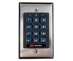 ELV DAK 2000 - Sistema de cierre digital, acceso mediante introducción de un código