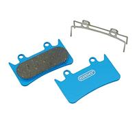 Elvedes 1 par de Pastillas de Freno orgánicas Velo/MTB/E-Bike/Route para Hope Six Pot Mono Unisex Adulto, Azul