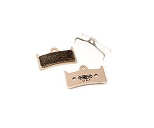 ELVEDES 1 par métallic para Hope V4 Pastillas de Frenos Cycle/Bicicleta/E-Bike/Ruta Unisex, Gold