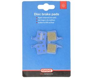 Elvedes 1 par Organic Set de Pastillas de Freno Velo/VTT/E-Bike/Carrete para Magura Mt5/7 Unisex Adulto, Azul