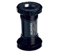 ELVEDES BSA IB30 - Caja de Pedales para Bicicleta de Adulto, Unisex, Negro, estándar