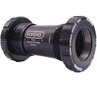 ELVEDES ITA IB30 - Caja de Pedales para Bicicleta de Adulto, Unisex, Color Negro