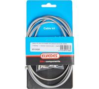 Elvedes Kit de Cable de Freno para Freno Delantero Br-Im85/81/55/45-Silver, Plata