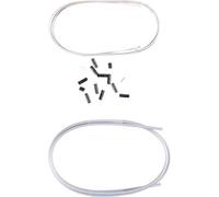 Elvedes - Kit de transmisión Completa con Cables Unisex, Color Plateado